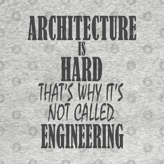 Architecture is Hard by The Architect Shop